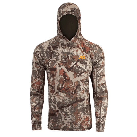 FIRST LITE WICK HOODY - SPECTER - FRONT VIEW