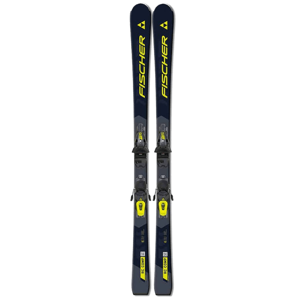 FISCHER RC COMP TPR SKIS + RS 10 PR BINDINGS 2025/2026 - BLACK