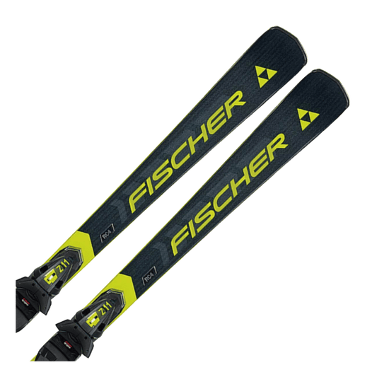 FISCHER SKIS RC4 RCS ALLRIDE SKIS - CLOSE-UP VIEW