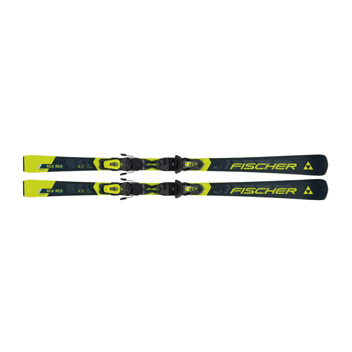 FISCHER SKIS RC4 RCS ALLRIDE SKIS - FRONT VIEW