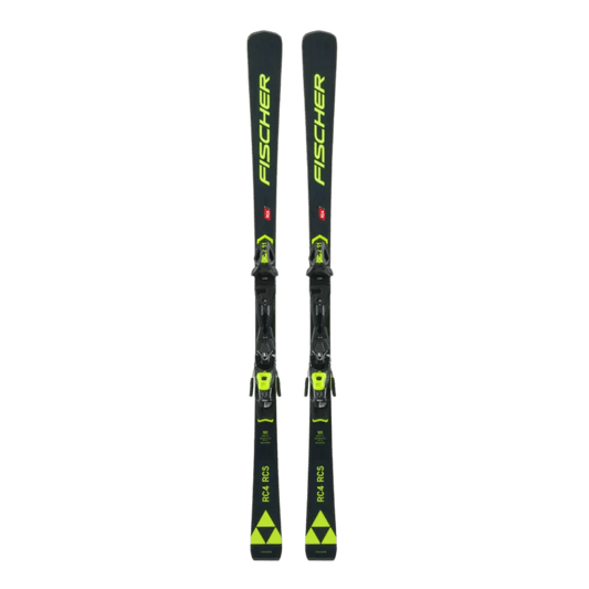 FISCHER SKIS RC4 RCS SKIS + RC4 Z11 BINDINGS 22/23 - FRONT VIEW