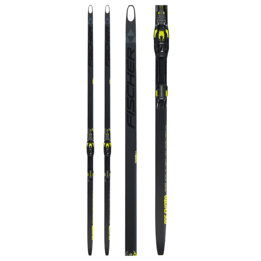 FISCHER SKIS RCS SKATE PLUS MEDIUM 24/25 - BLACK - UNISEX