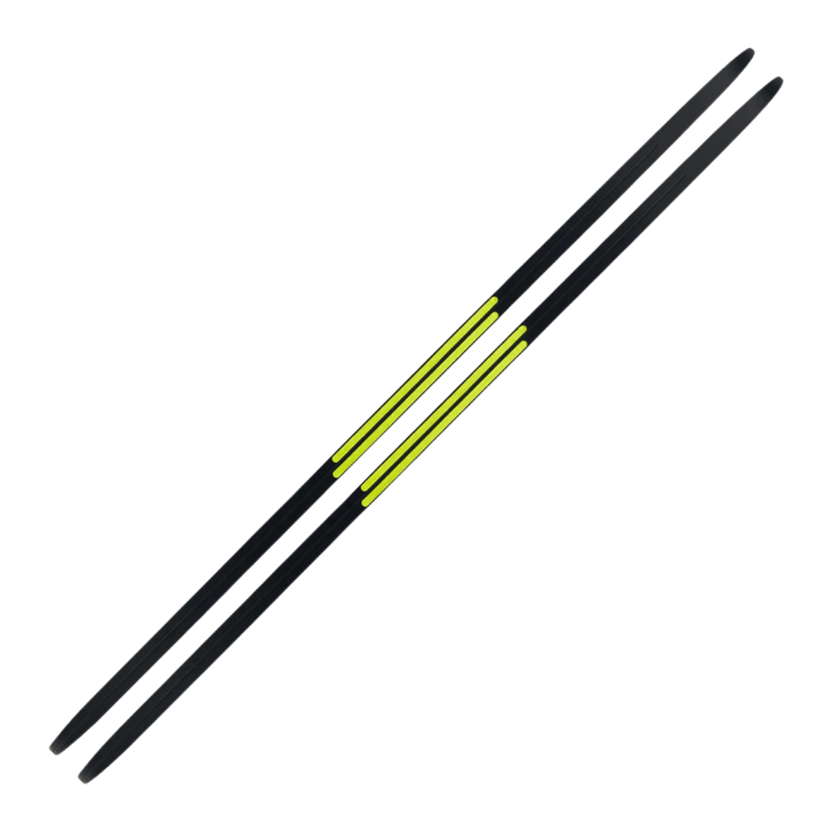 FISCHER SKIS TWIN SKIN PRO MEDIUM SKI 24/25 - BLACK/YELLOW - BACK VIEW