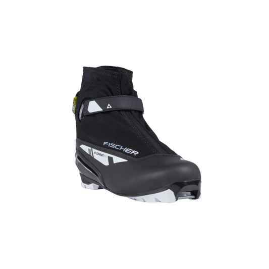 FISCHER SKIS XC COMFORT PRO BOOTS 25/26 - BLACK/WHITE - FRONT VIEW
