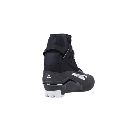 FISCHER SKIS XC COMFORT PRO BOOTS 25/26 - BLACK/WHITE - BACK VIEW