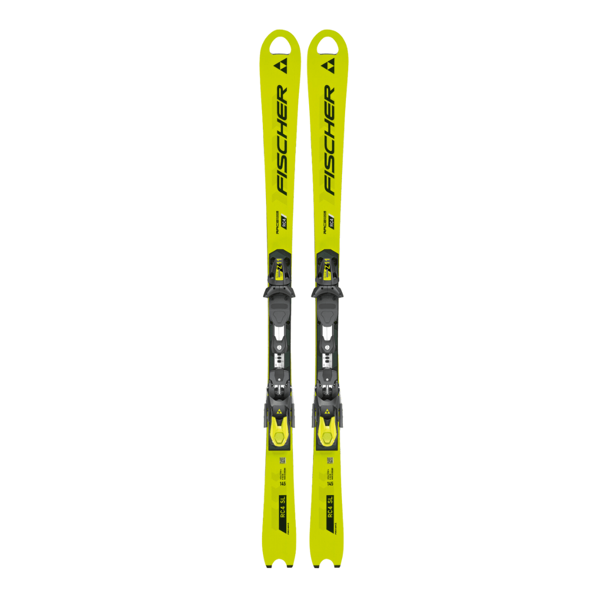 FISCHER SKIS RC4 WORLDCUP SL JUNIOR  FRONT VIEW