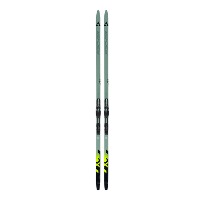 FISCHER SKIS TWIN SKIN POWR MD EF NORDIC SKIS 24/25 - FRONT VIEW