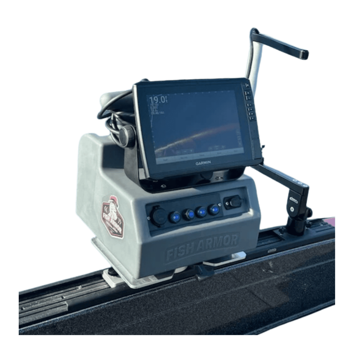 FISH ARMOR PRO LITE DOCKING PLATE - IN USE VIEW