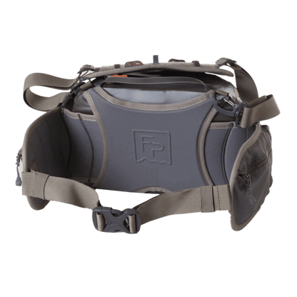 FISHPOND STORMSHADOW LUMBAR PACK GREEN BACK VIEW