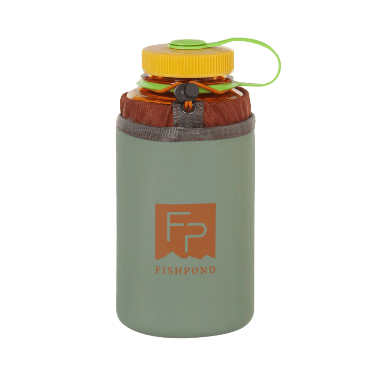 FISHPOND THUNDERHEAD WATER BOTTLE HOLDER ECO YUCCA FRONT VIEW