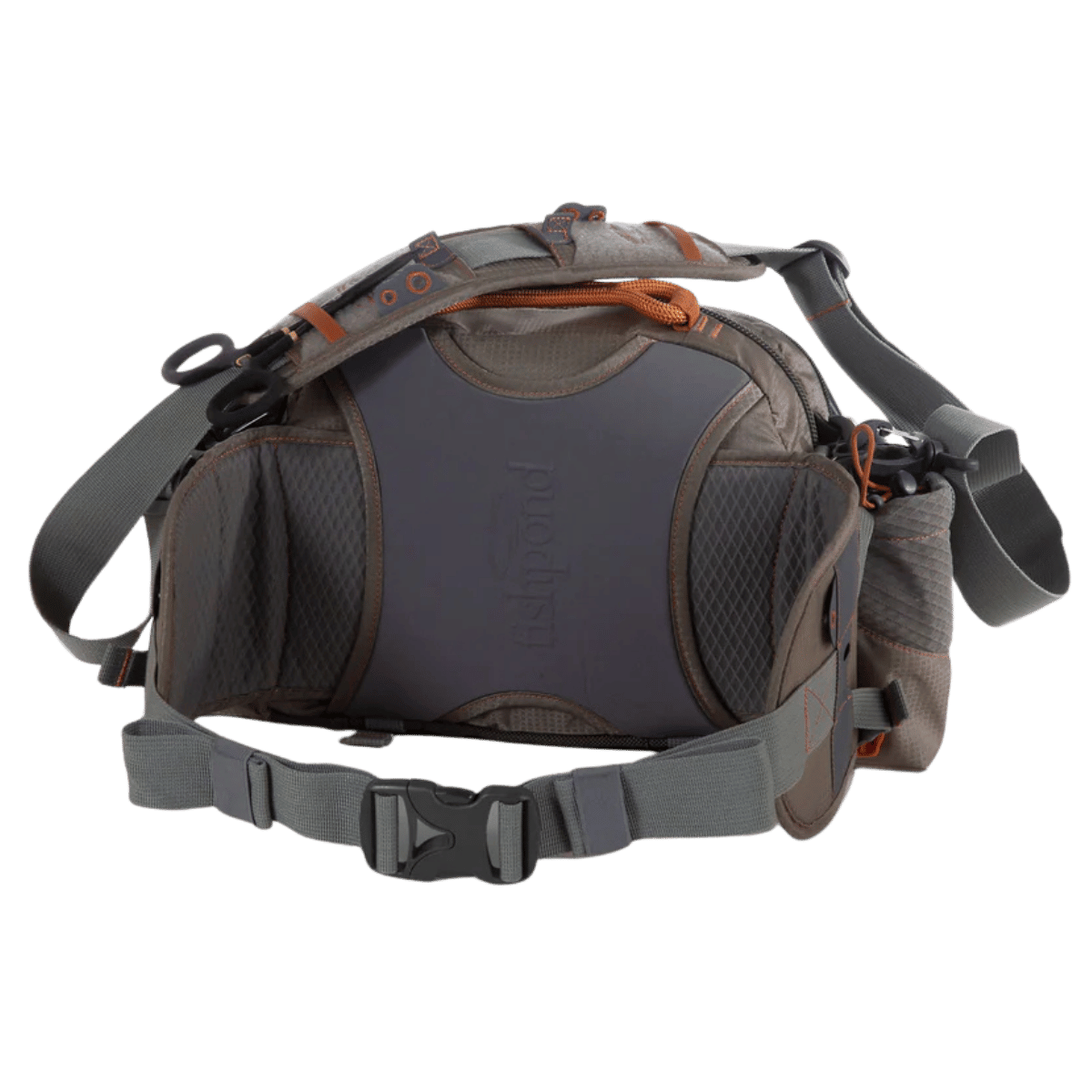FISH POND WATERDANCE PRO GUIDE PACK DRIFTWOOD BACK VIEW