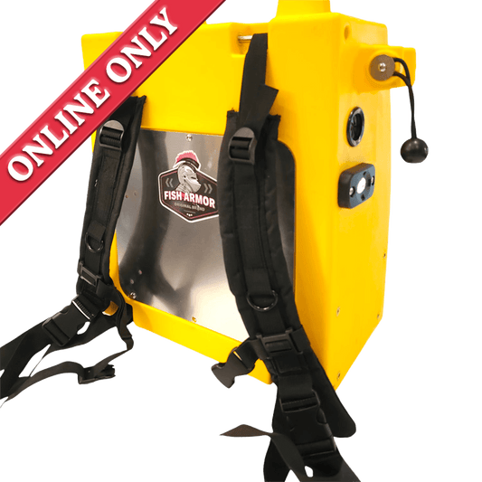 Fish Armor Pro Extreme Pack System showing its sold online only