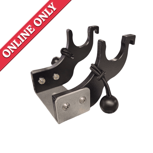 Fish Armor Pro Lite Pole Holder showing that its sold online only