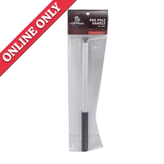 Fish Armor Pro Pole 16" Replacement Handle showing its sold online only