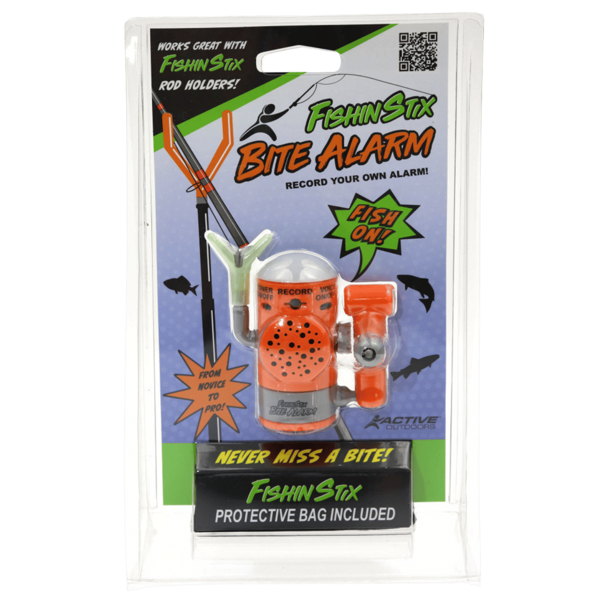 FISHIN STIX BITE ALARM - ORANGE