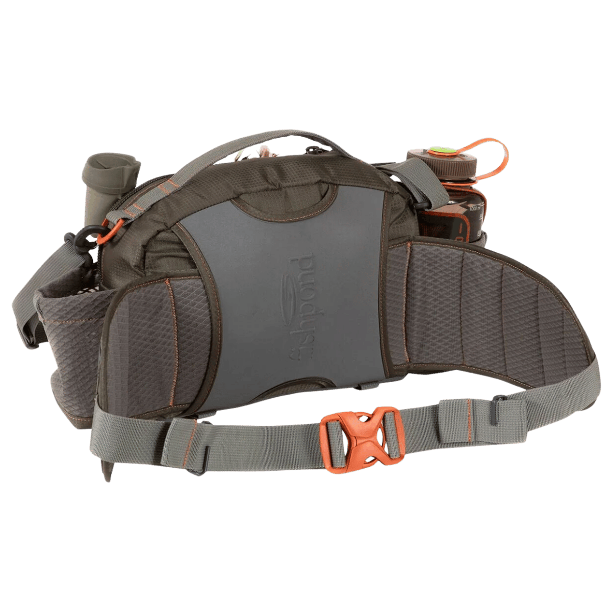 FISHPOND FISHPOND ELKHORN LUMBAR PACK PEBBLE BACK SIDE VIEW