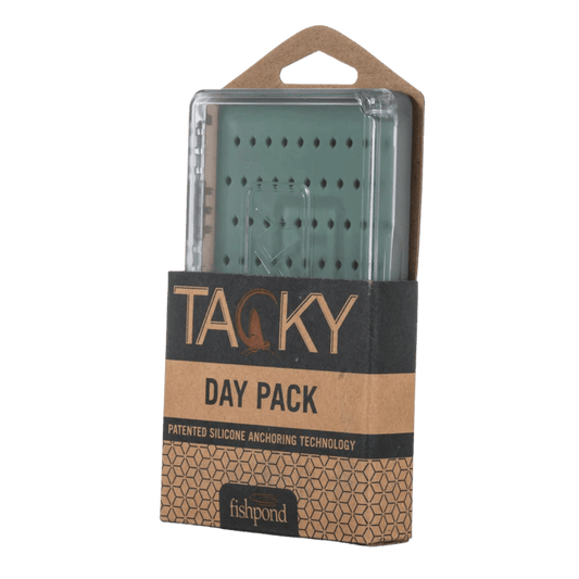 FISHPOND TACKY DAYPACK FLY BOX FRONT LEFT VIEW