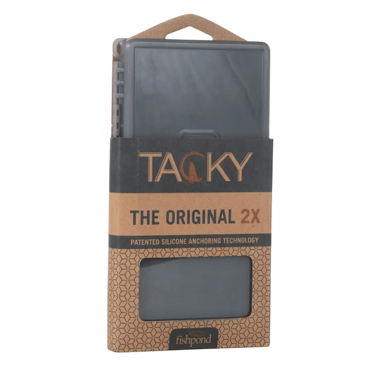 FISHPOND TACKY ORIGINAL FLY BOX 2X FRONT RIGHT VIEW