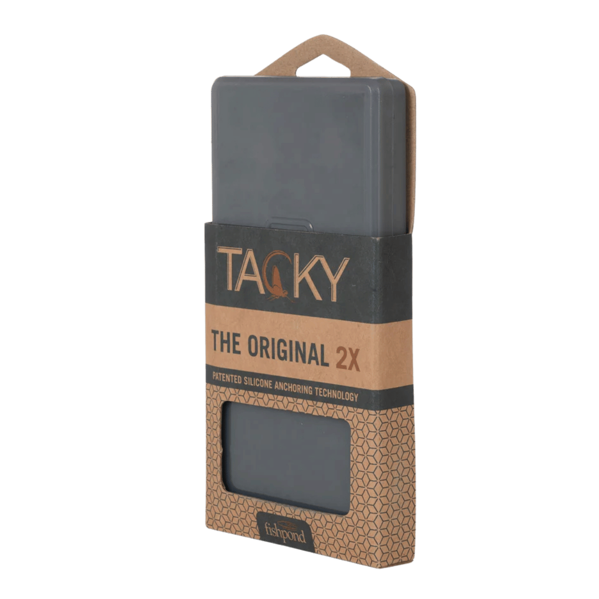FISHPOND TACKY ORIGINAL FLY BOX 2X FRONT LEFT VIEW