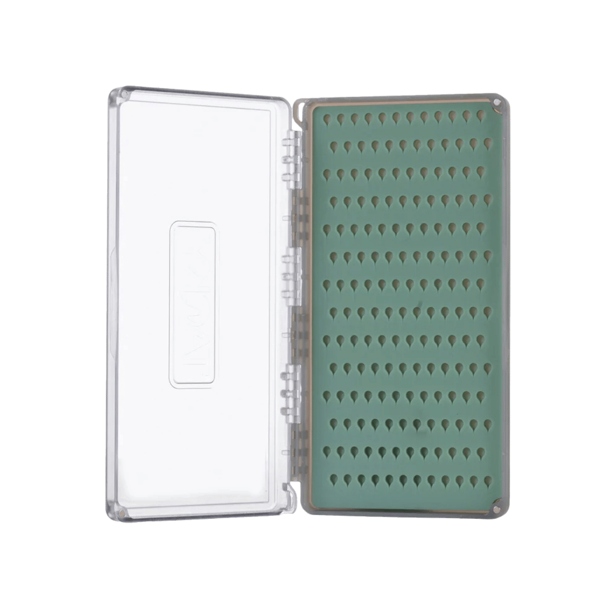 FISHPOND TACKY ORIGINAL FLY BOX VERTICAL OPEN VIEW