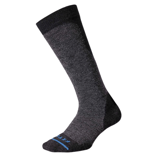 FITS SOCKS LIGHT SKI OVER CALF SOCK COAL