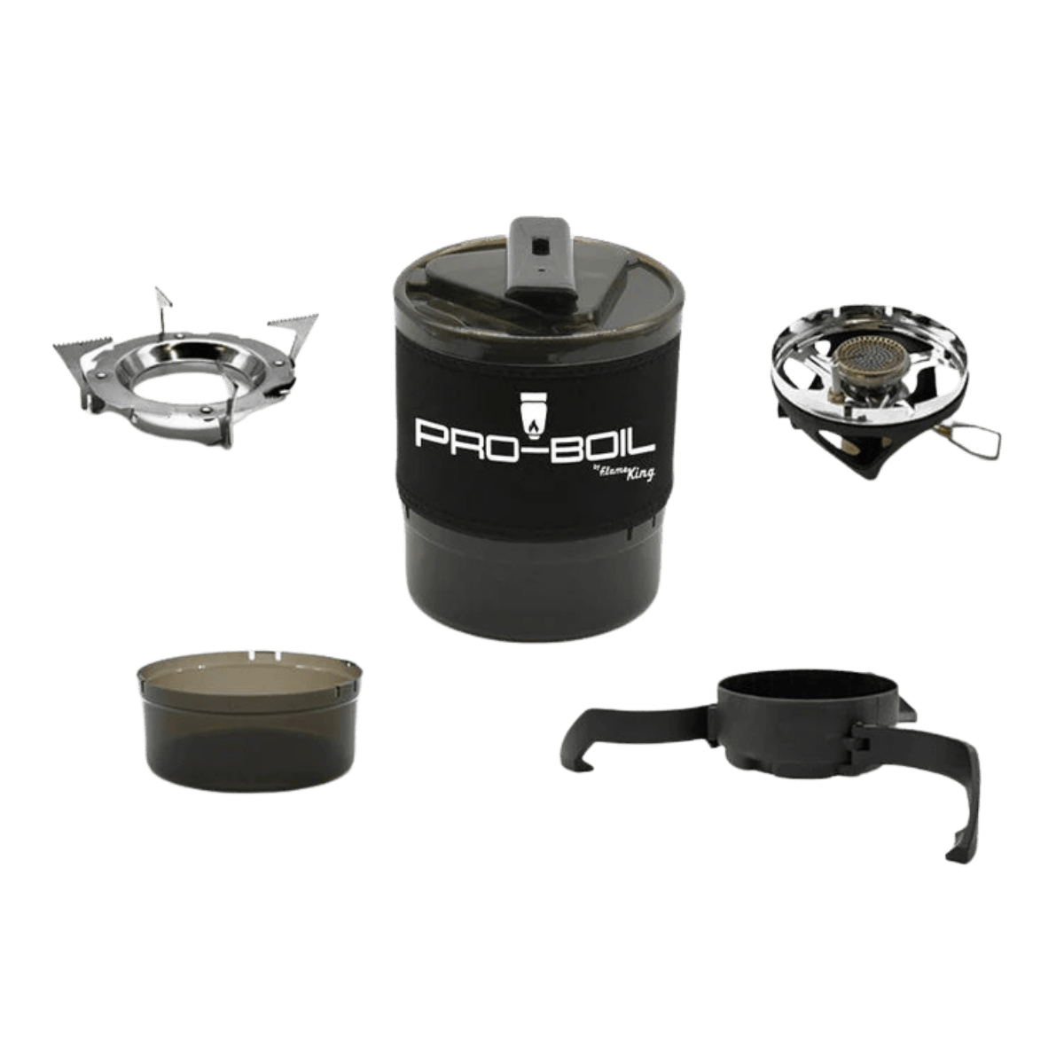 FLAME KING CAMP BACKPACK STOVE COOKING SYSTEM - DETAILED VIEW