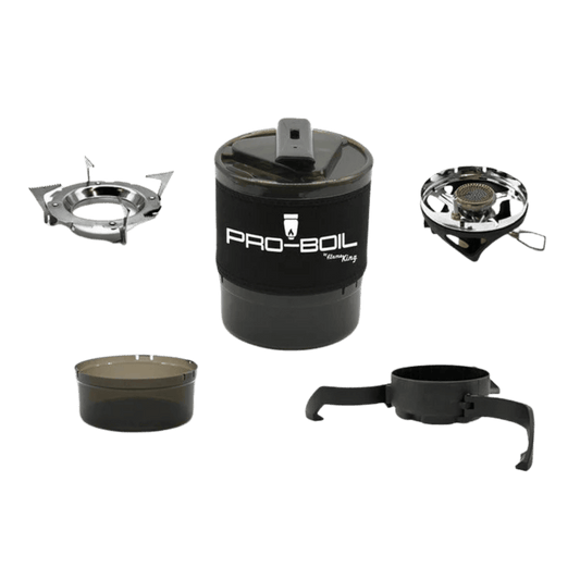 FLAME KING CAMP BACKPACK STOVE COOKING SYSTEM - DETAILED VIEW