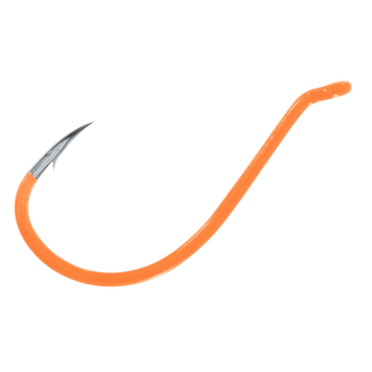 GAMAKATSU OCTOPUS HOOK FLUORESCENT ORANGE 