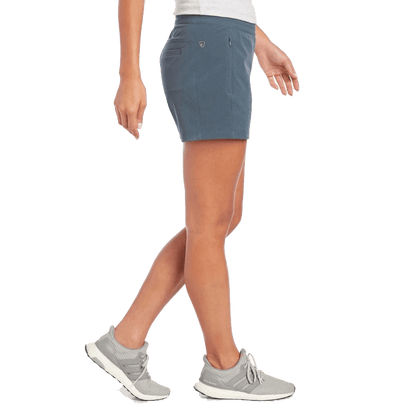 KUHL WOMEN'S FREEFLEX SHORT 8" INSEAM - RAINSTORM SIDE