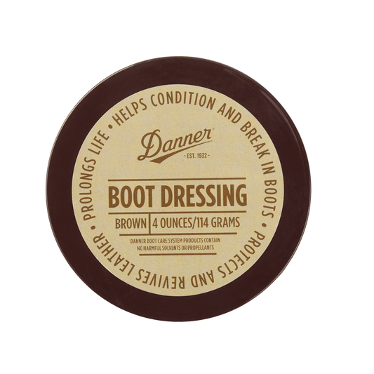 DANNER BOOT DRESSING FULL GRAIN LEATHER - 4OZ BROWN