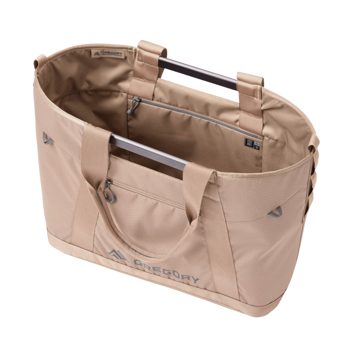 GREGORY MOUNTAIN ALPACA UTILITY TOTE 50L - MIRAGE TAN 1