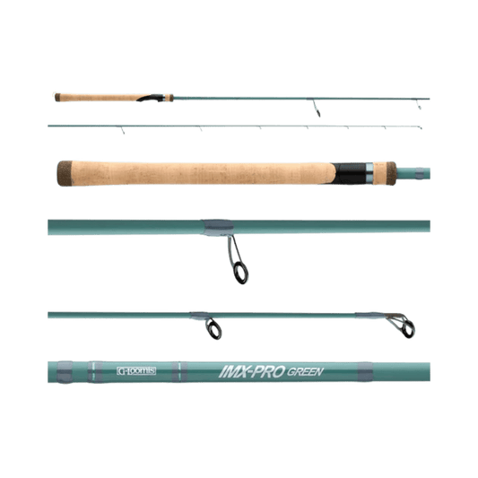 G. LOOMIS SHIMANO IMX-PRO GREEN 902S SPIN ROD 7'6" MEDIUM EXTRA FAST