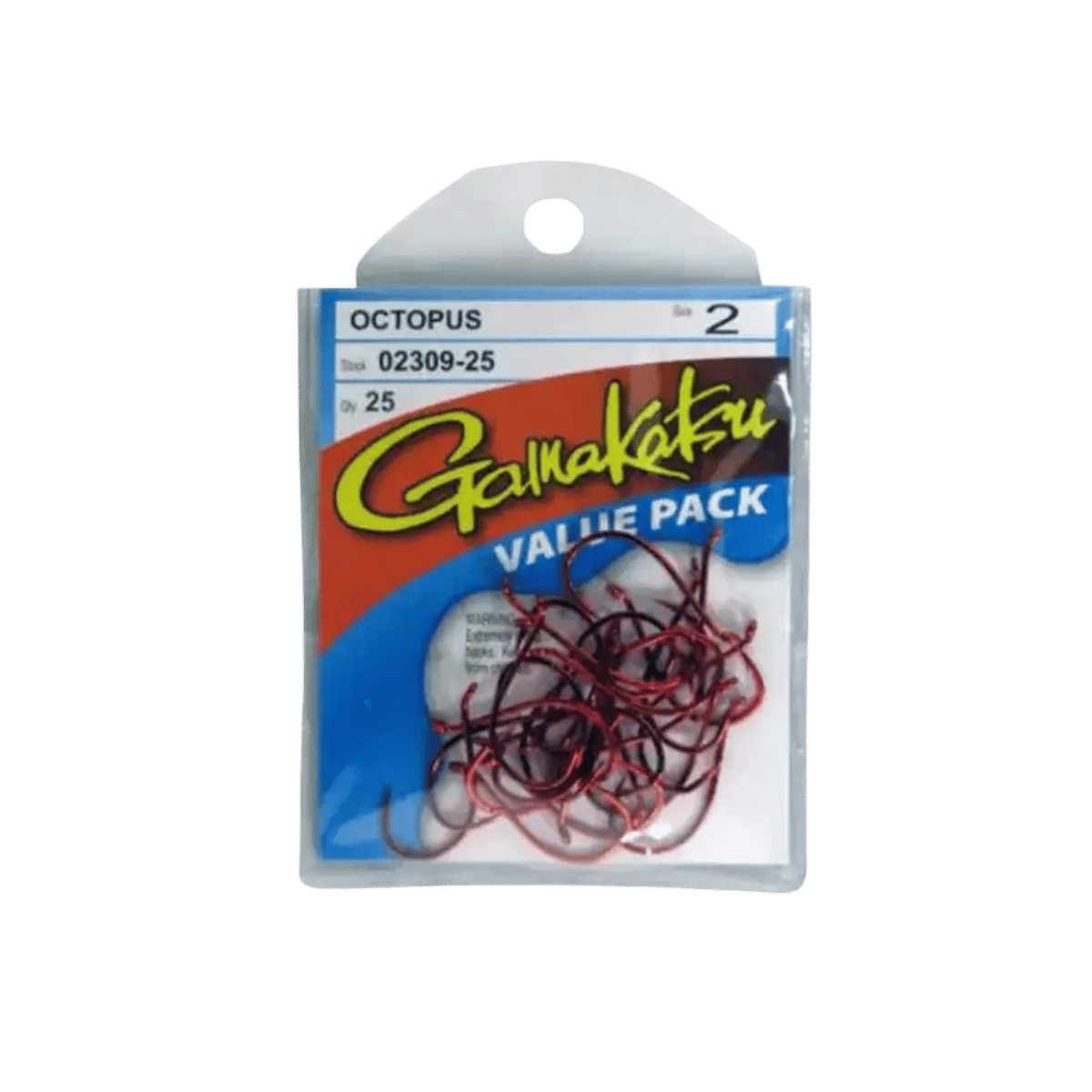 GAMAKATSU OCTOPUS HOOK 25PK #2 