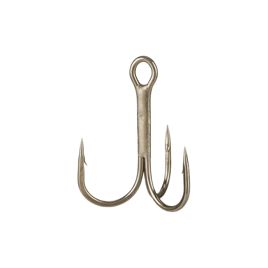 GAMAKATSU TREBLE HOOK ROUND BEND 9PK BRONZE