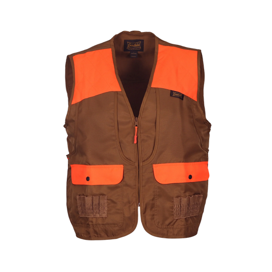 GAMEHIDE YTH FRONT LOAD VEST MARSH BROWN ORANGE