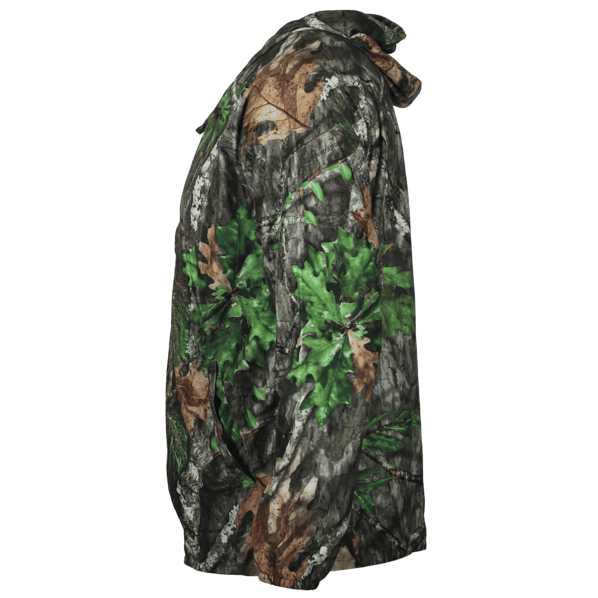 GAMEHIDE ELIMITICK COVER UP JACKET - MOSSY OAK OBSESSION_SIDEANGLE