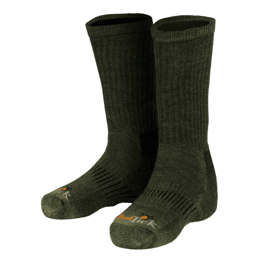 GAMEHIDE ELIMITICK INSECT REPELLENT SOCKS - LODEN