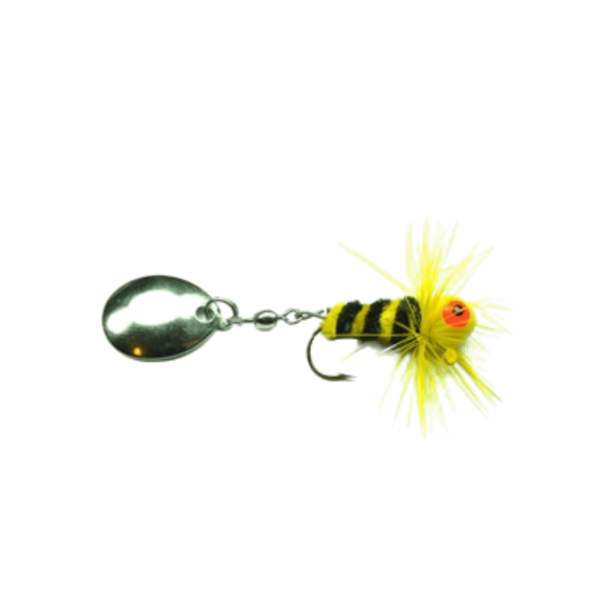 GAPEN SPIN BEE JIG YELLOW BLACK IMAGE