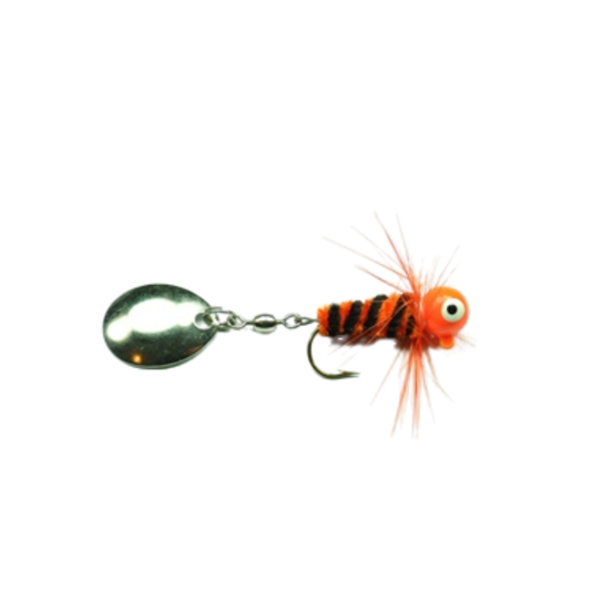 GAPEN SPIN BEE JIG ORANGE BLACK