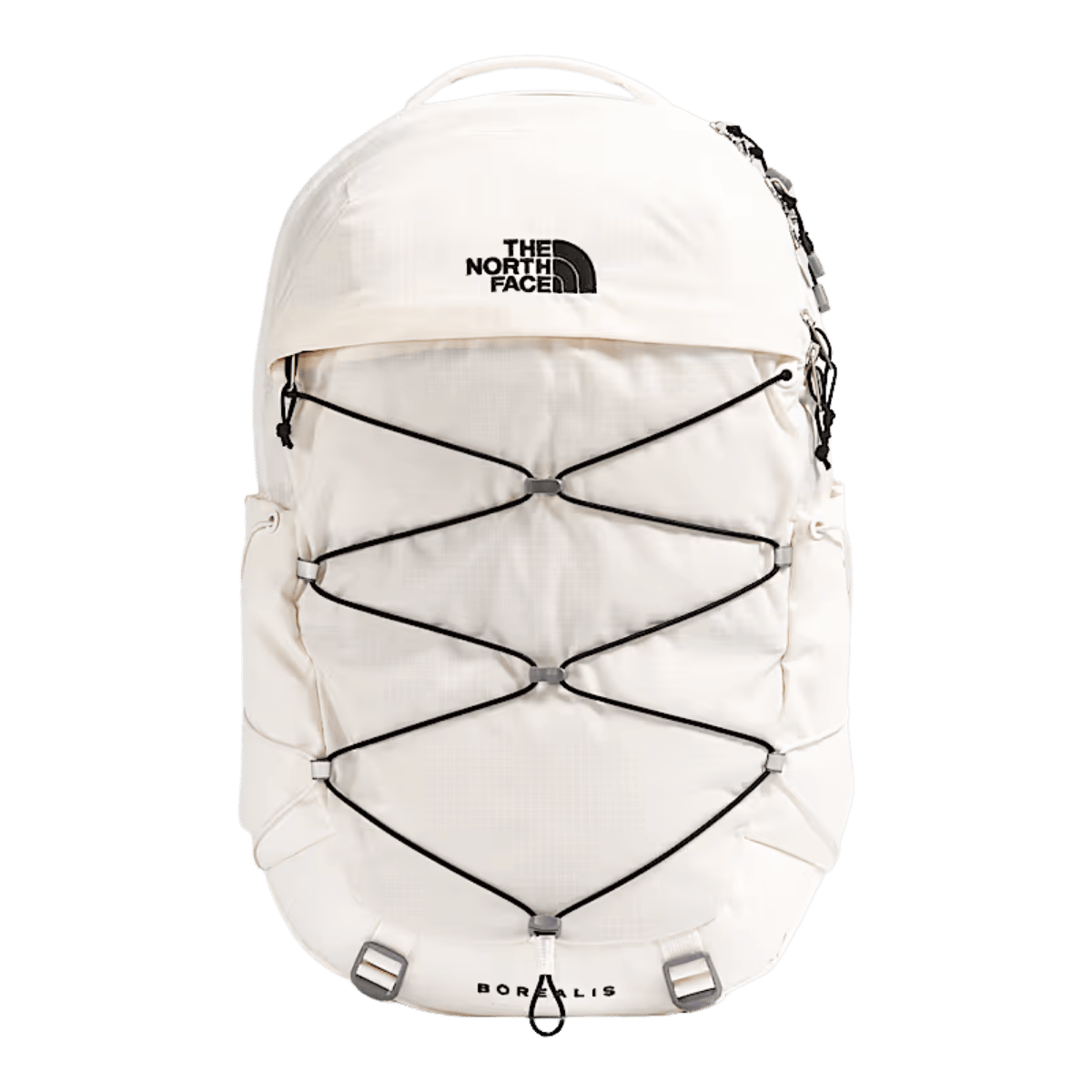  NORTHFACE WOMEN'S BOREALIS BACKPACK-NPF - GARDENIA WHITE/TNF BLACK