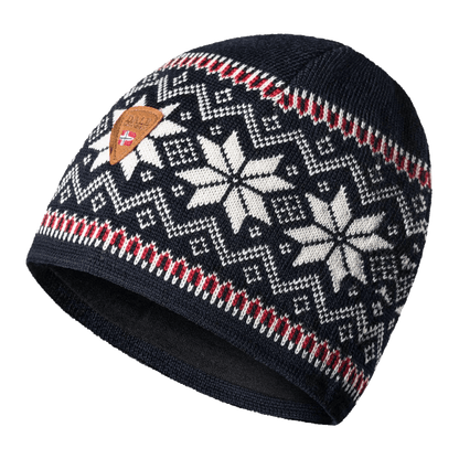 DALE OF NORWAY GARMISCH HAT - OFFWHITE RED