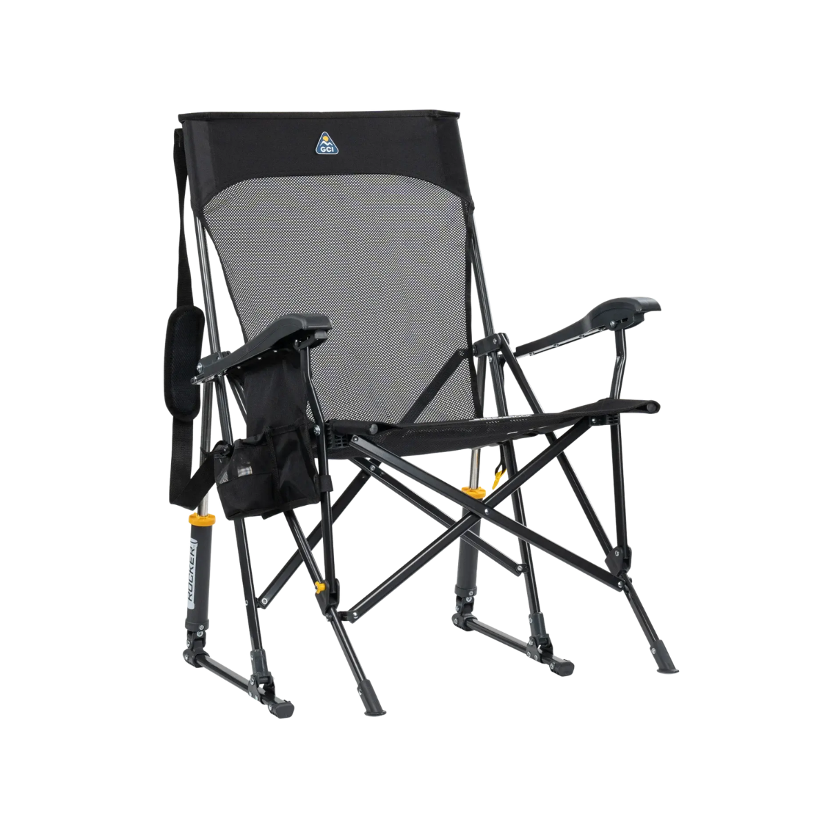 GCI OUTDOOR BREEZEROCKER CHAIR BLACK