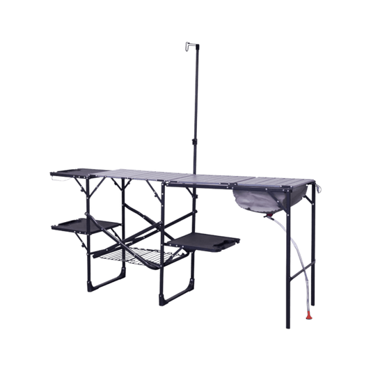 GCI OUTDOOR MASTER COOK STATION BLACK CHROME