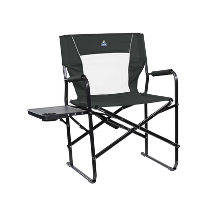 GCI OUTDOOR SLIM FOLD DIRECTOR'S CHAIR XL DARK CHARCOAL
