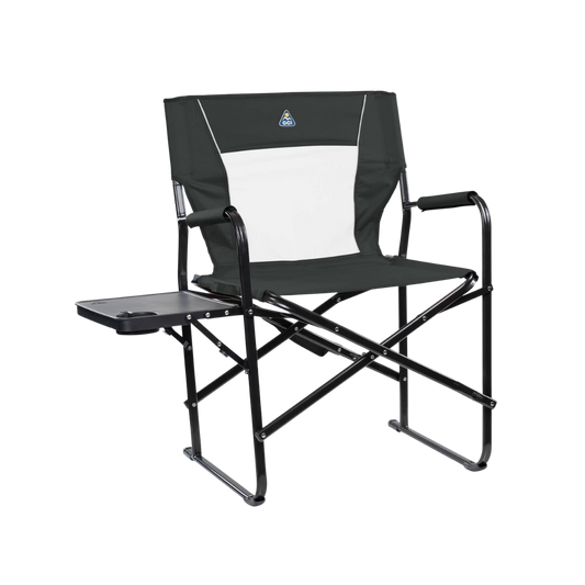GCI OUTDOOR SLIM FOLD DIRECTOR'S CHAIR XL DARK CHARCOAL