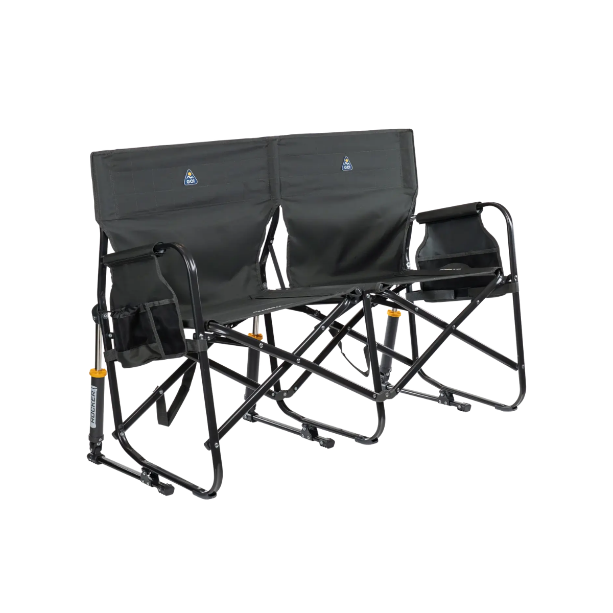 GCI OUTDOOR TANDEM ROCKER DARK CHARCOAL