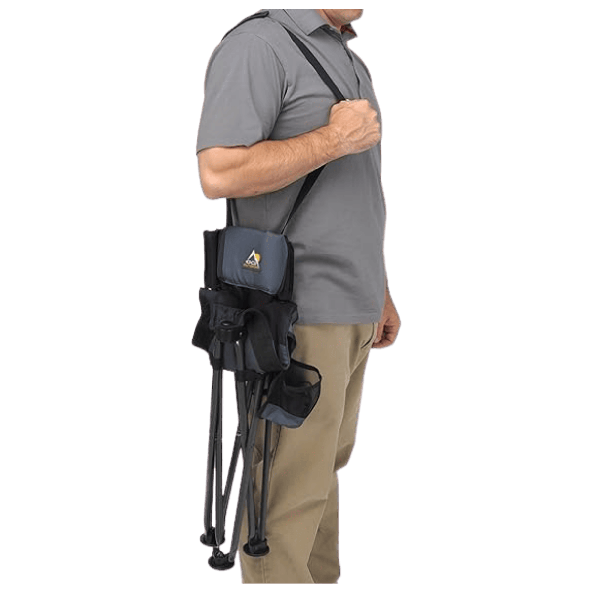 GCI OUTDOOR QUIK-E-SEAT™ - BLACK - CARRY ON