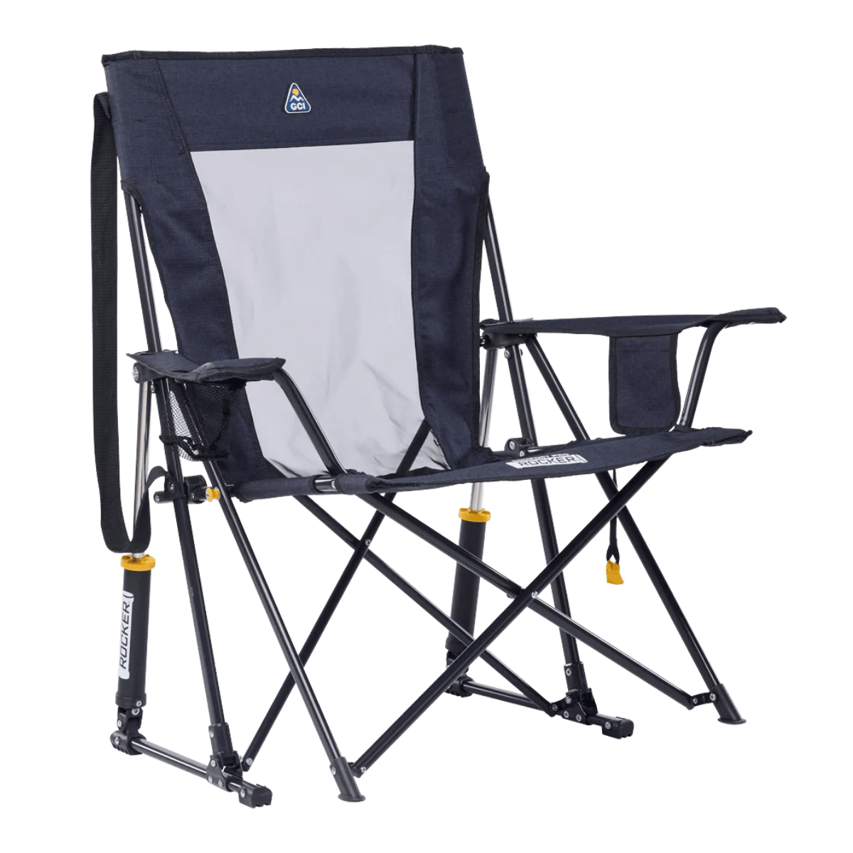 GCI OUTDOOR COMFORT PRO ROCKER XL_HEATHERCHARCOAL_FRONTANGLE