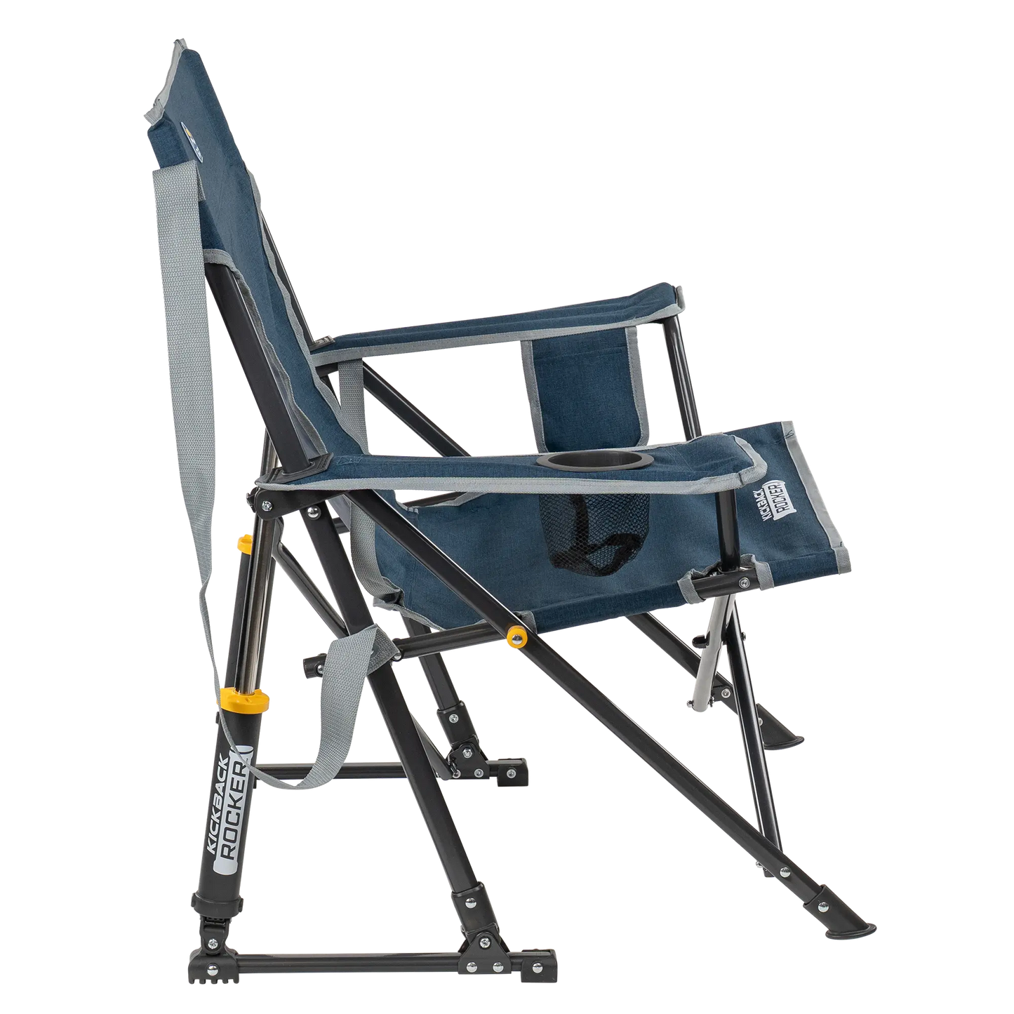 GCI OUTDOOR KICKBACK ROCKER - HEATHER INDIGO_SIDE ANGLE