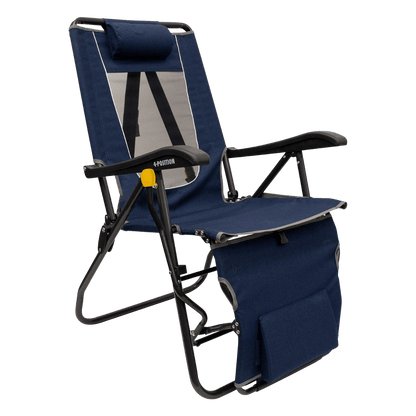 GCI OUTDOOR LEGZ UP LOUNGER INDIGO